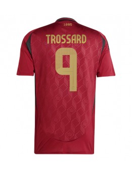 Belgien Leandro Trossard #9 Heimtrikot EM 2024 Kurzarm